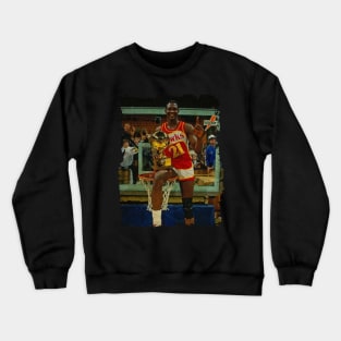 Dominique Wilkins - Winner of Slam Dunk Contest, 1985 Crewneck Sweatshirt